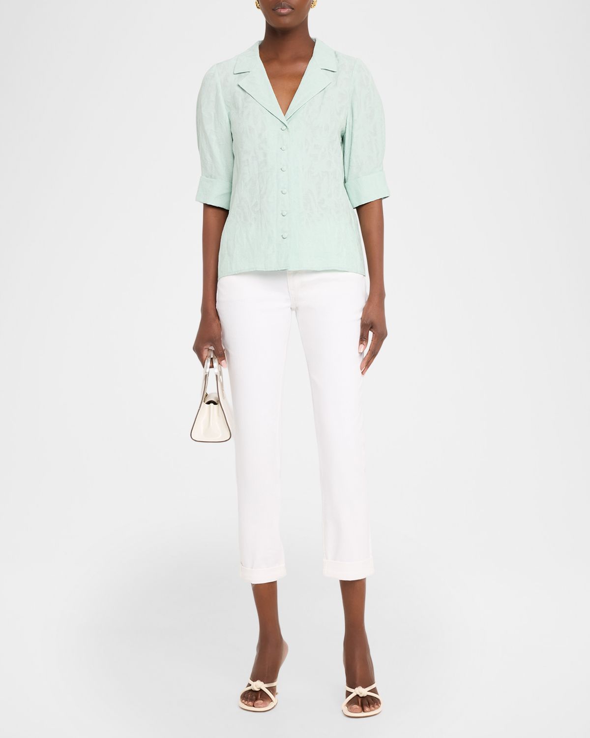 Rag & Bone Carmella Puff-Sleeve Blouse | Thumbnail 5 Rag & Bone Carmella Puff-Sleeve Blouse | Thumbnail 5