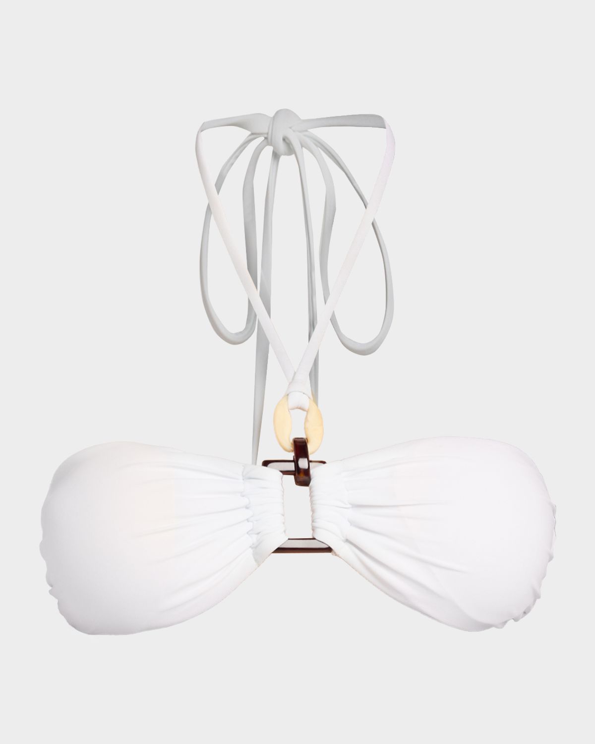 Ramy Brook Meredith Ring Halter Bikini Top