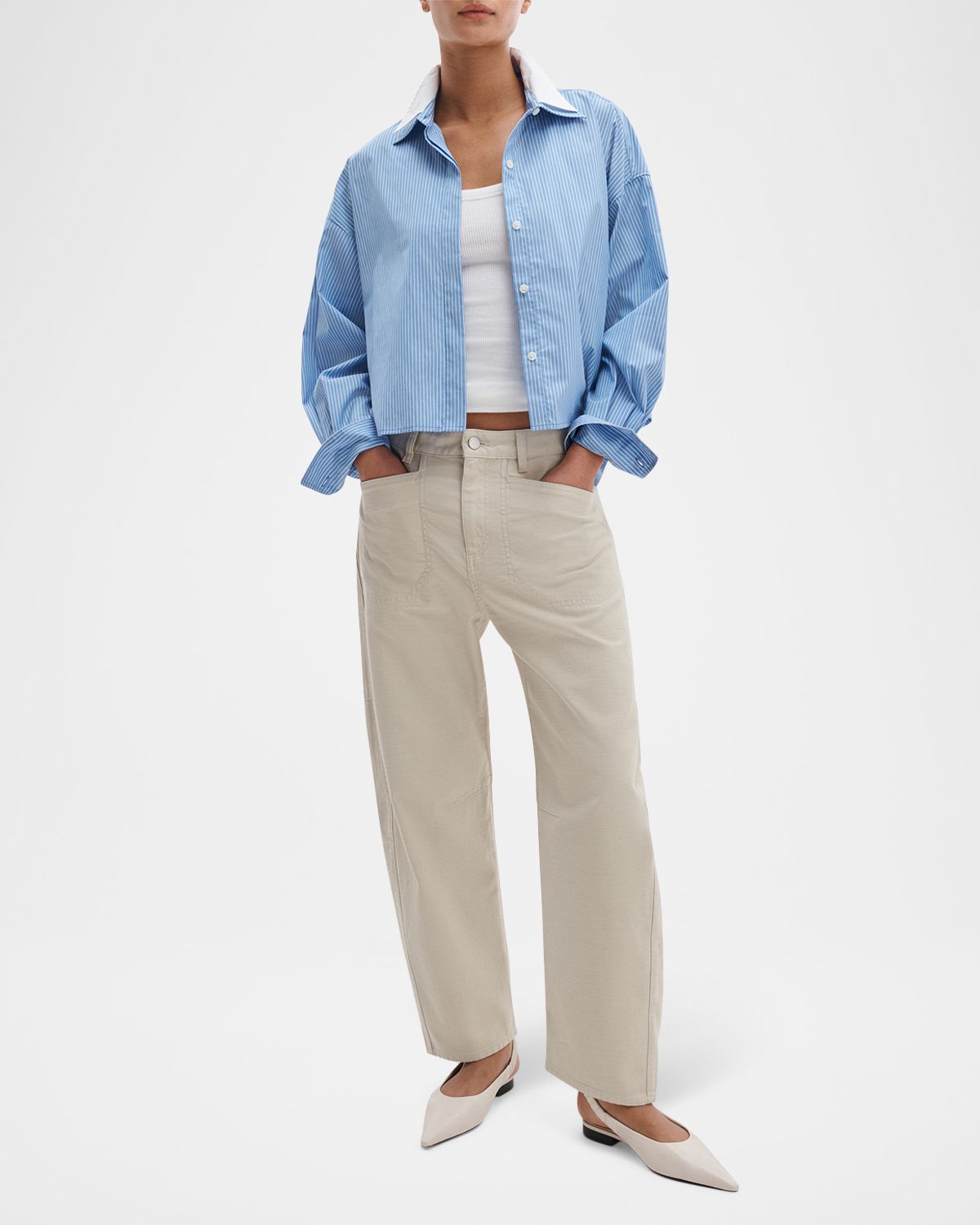 Rag & Bone Stevie Mid-Rise Utility Pants