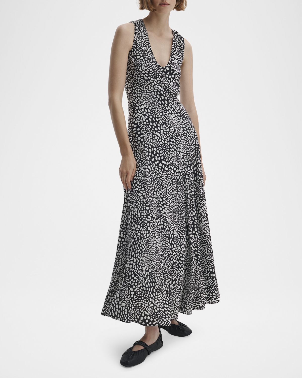 Rag & Bone Sinead Printed Silk-Blend Maxi Dress