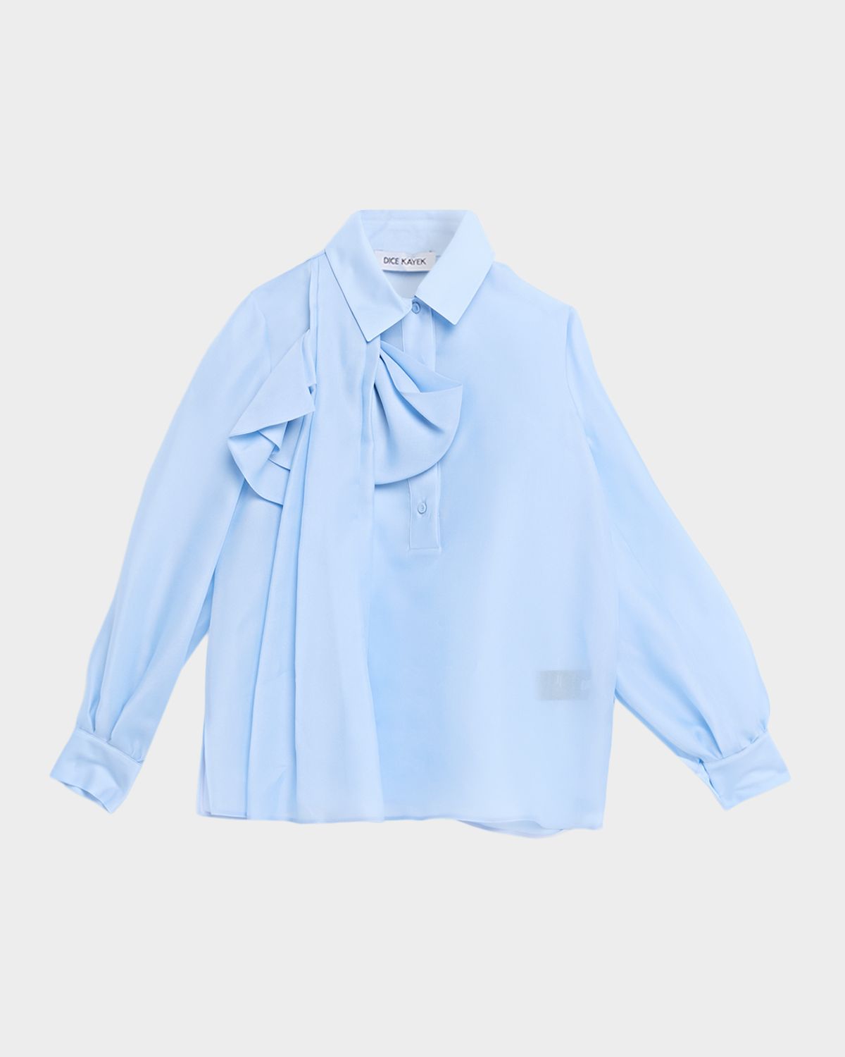 Dice Kayek Bow Striped Silk Button-Down Top | Thumbnail 6 Dice Kayek Bow Striped Silk Button-Down Top | Thumbnail 6