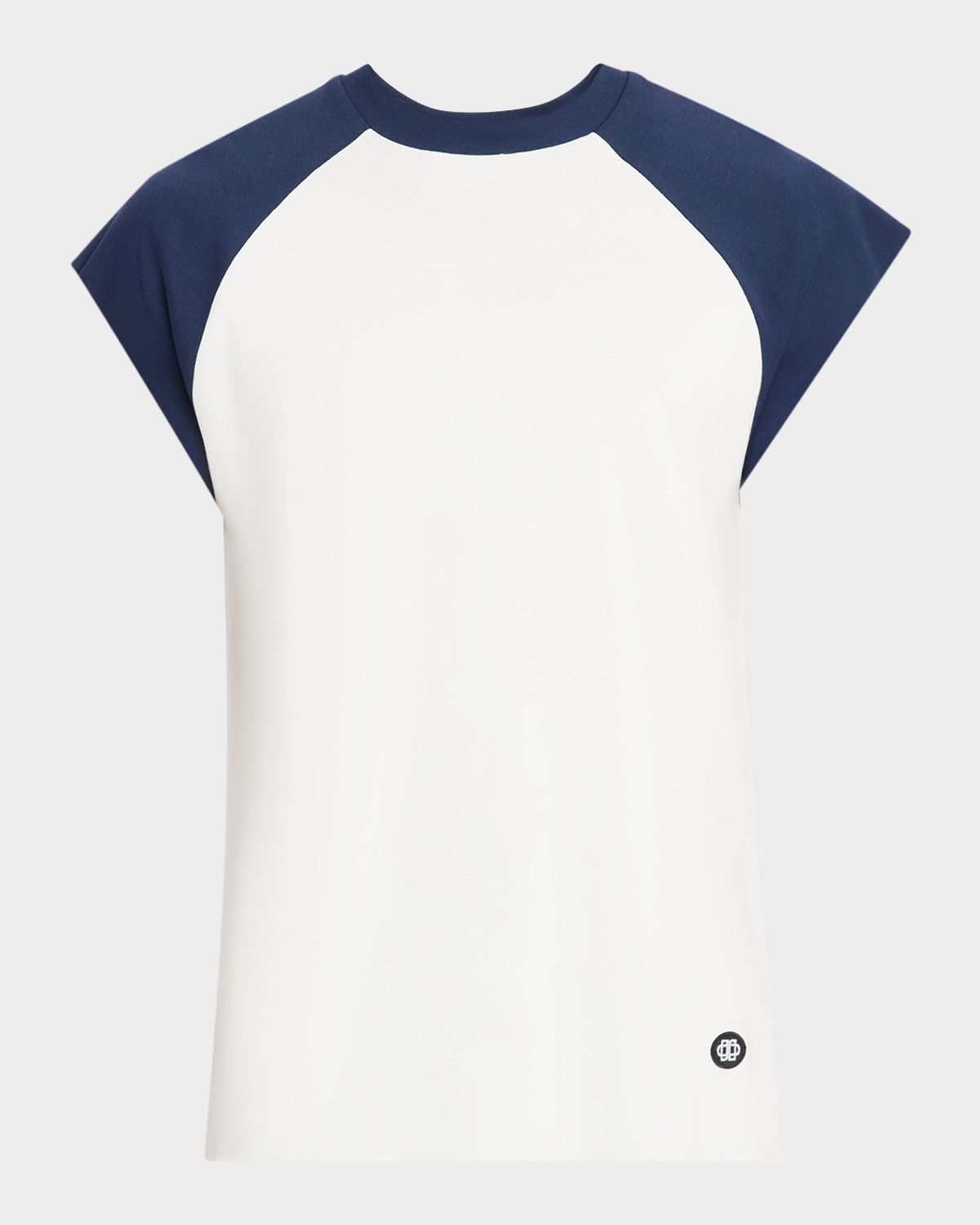 SIMKHAI Men 's Reuben Cotton Contrast-Raglan T-Shirt