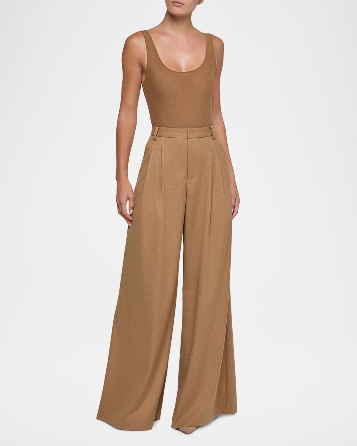 L 'Agence Kalea Scoop-Neck Bodysuit