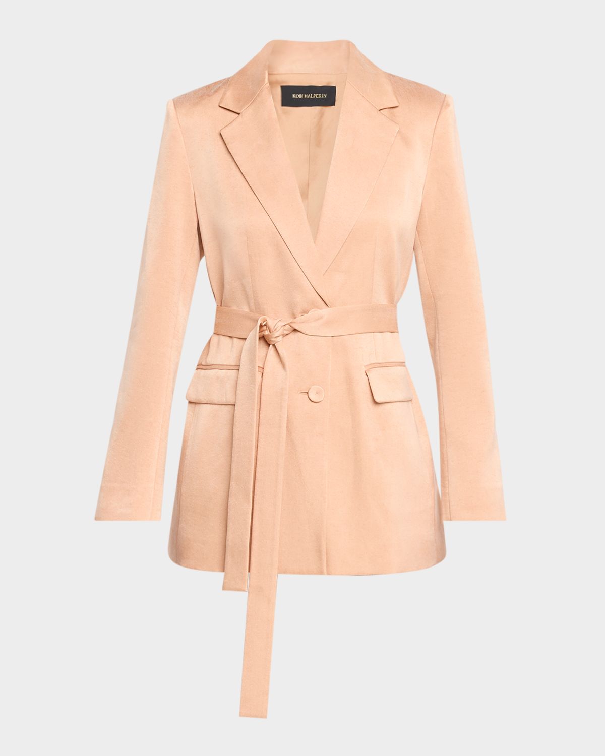 Kobi Halperin Jessi Belted Cotton Jacket
