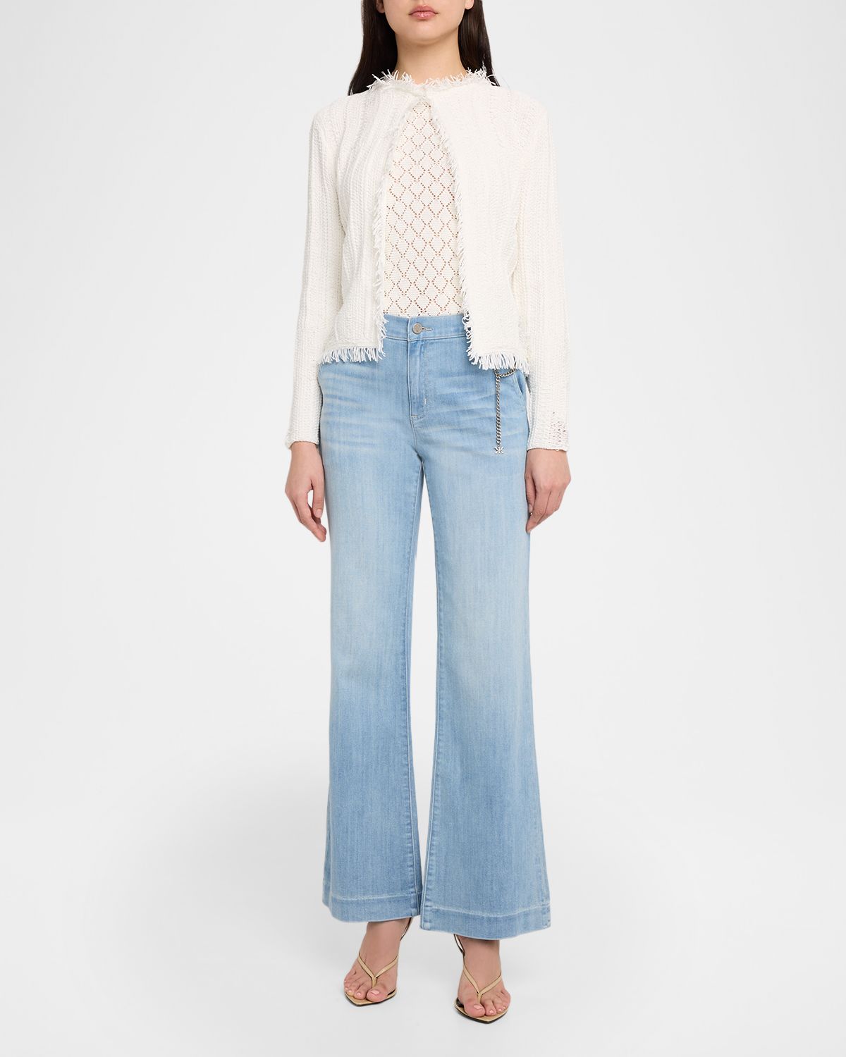 Kobi Halperin Keren Flare-Leg Denim Pants