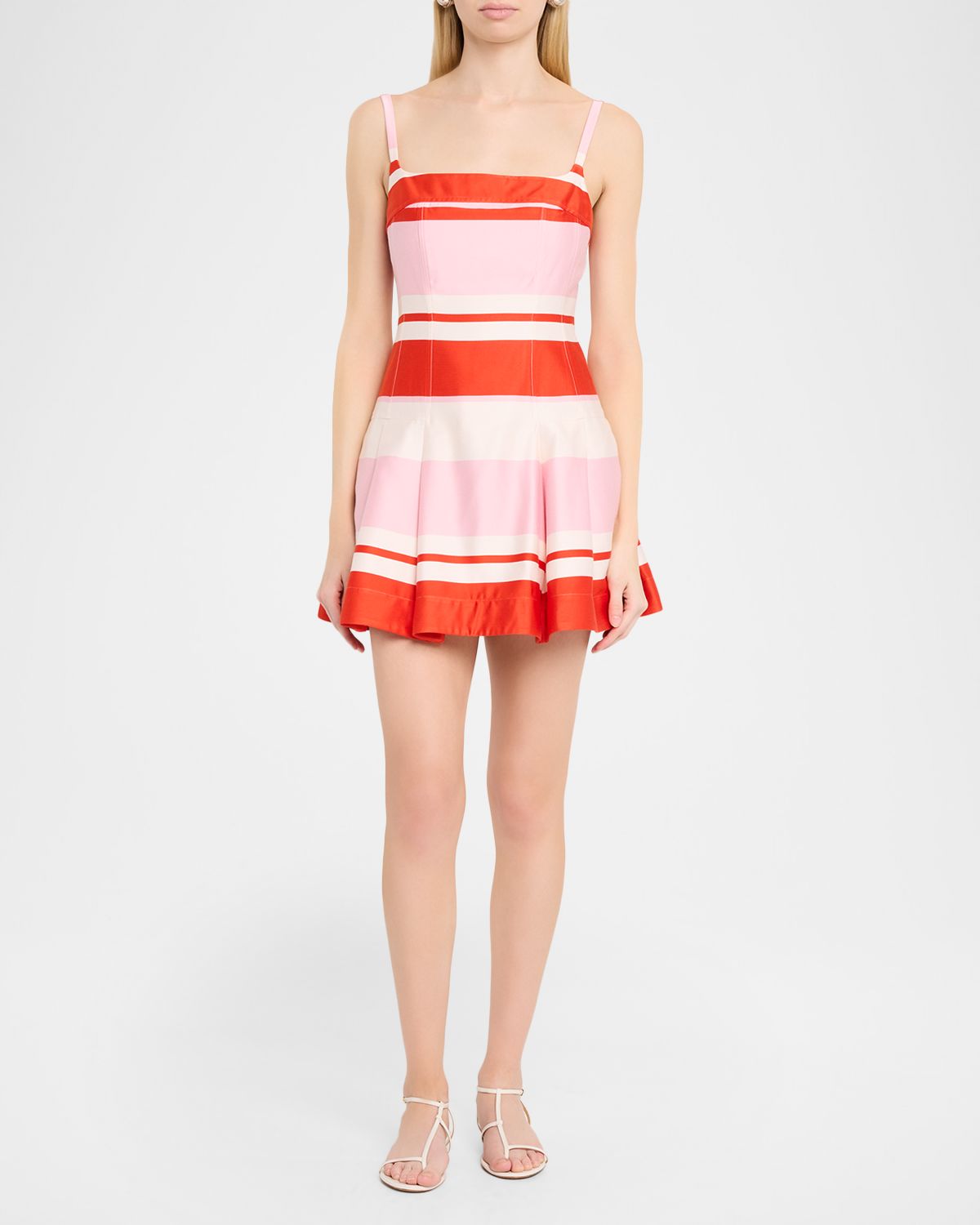 SIMKHAI Nelly Stripe Mini Dress