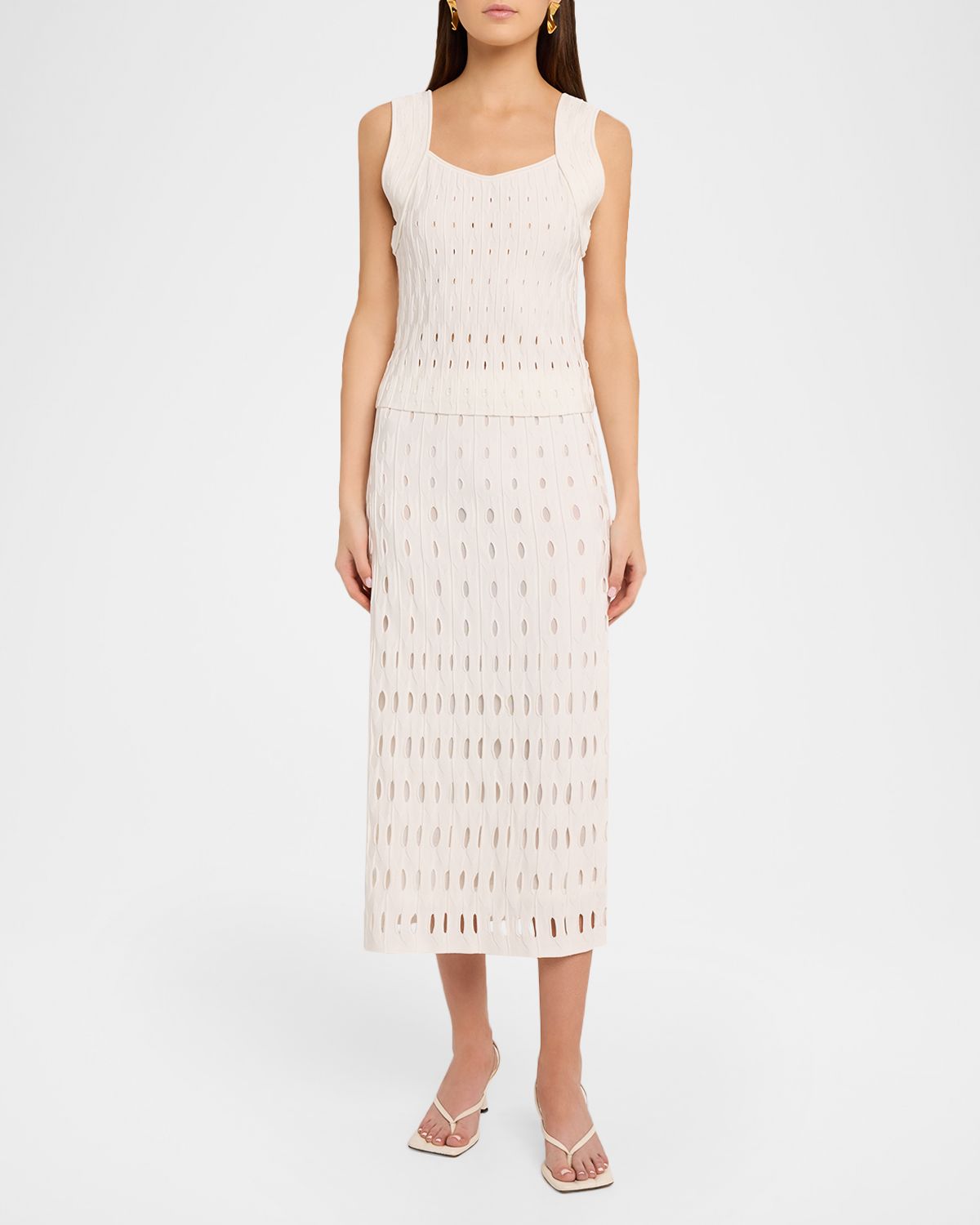 SIMKHAI Gentry Knit Tank Top