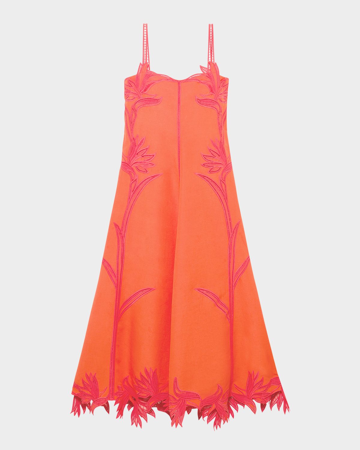 SIMKHAI Ellery Embroidered Maxi Dress
