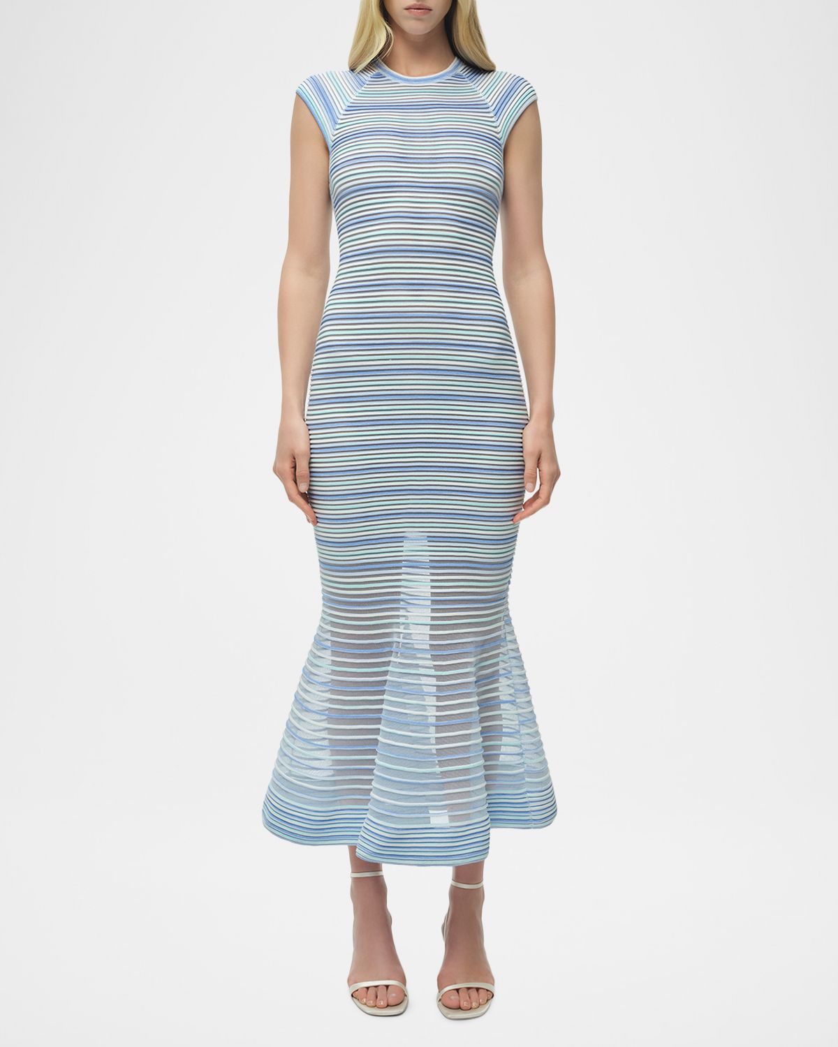 SIMKHAI Danica Knit Midi Dress