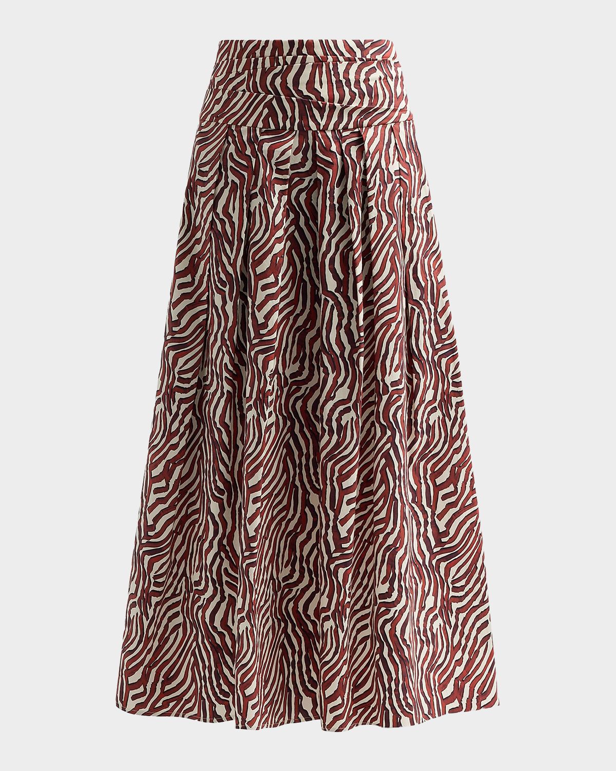 Proenza Schouler White Label Nessa Maxi Skirt in Poplin