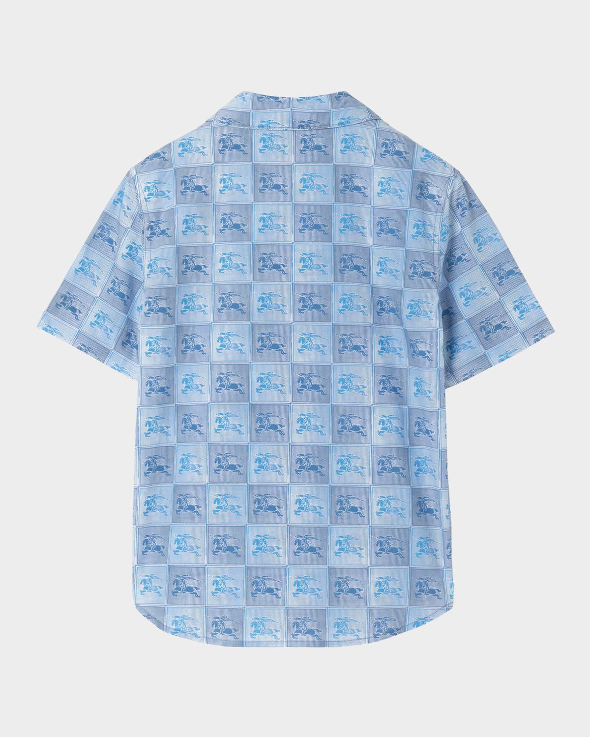 Burberry Boy 's Xanadu EKD Checkerboard Shirt, Size 4-14