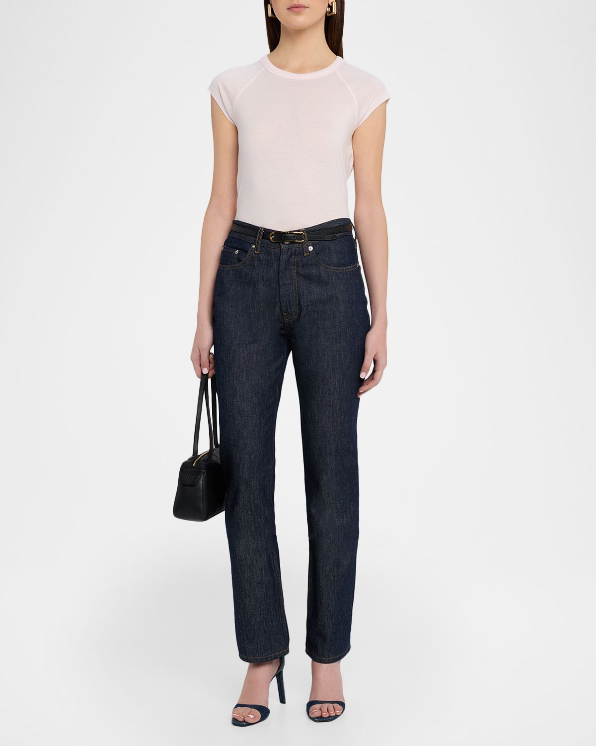 Majestic Filatures Raglan Cap-Sleeve Tee