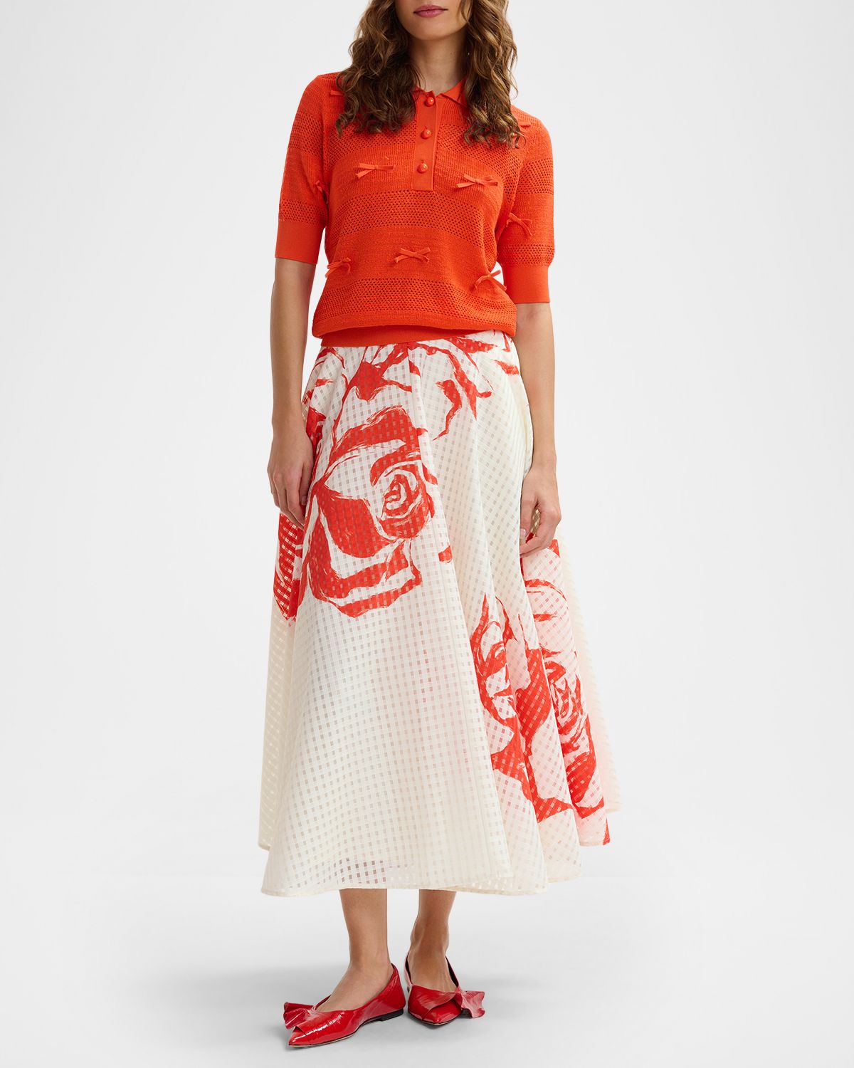 Essentiel Antwerp Jango Pleated Midi Skirt