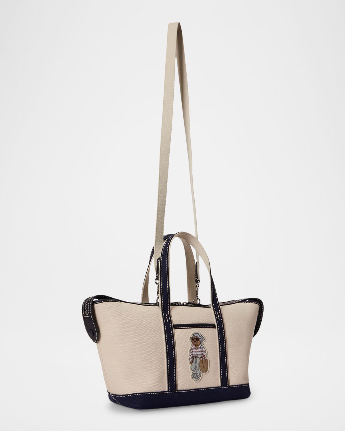 Polo Ralph Lauren Polo Bear Canvas Shopper Tote Bag | Thumbnail 5 Polo Ralph Lauren Polo Bear Canvas Shopper Tote Bag | Thumbnail 5