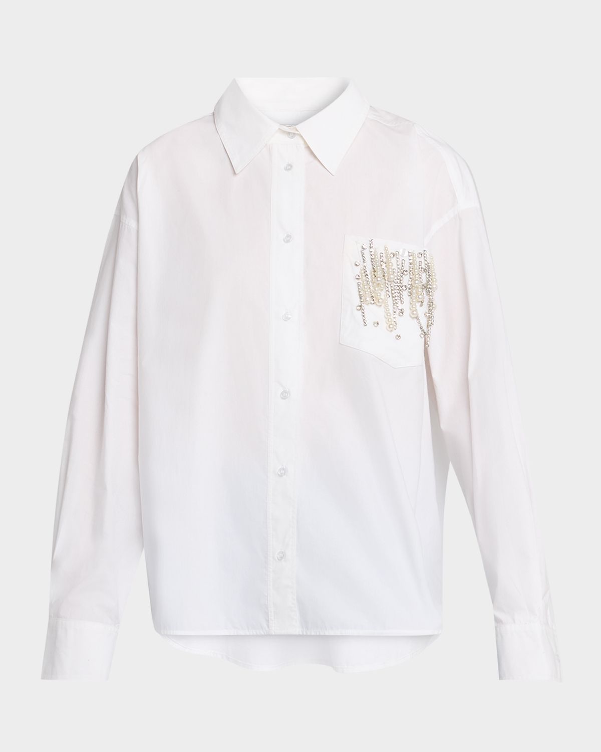 Essentiel Antwerp Jommeke Oversized Embellished Shirt
