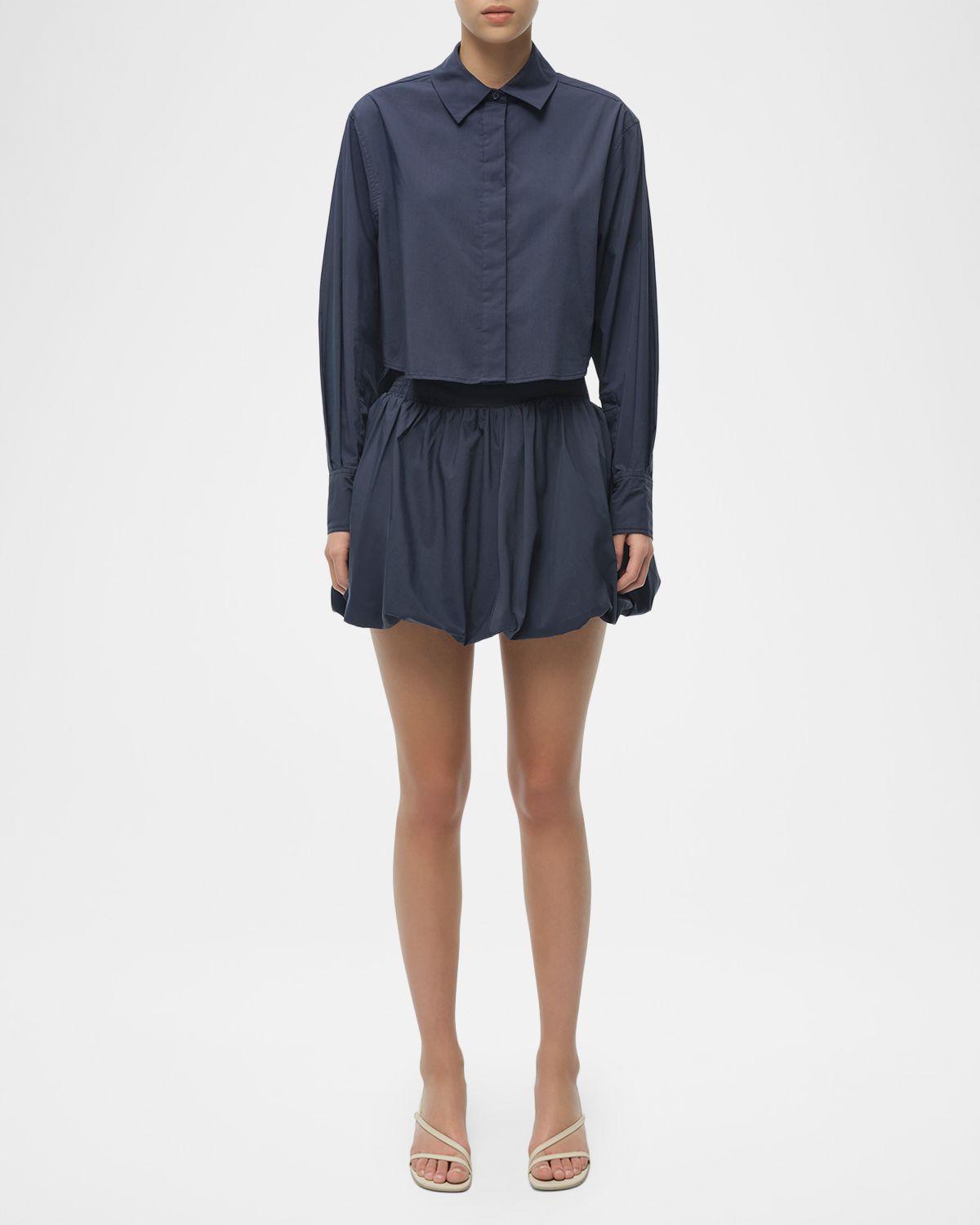 SIMKHAI Pippa Mini Bubble Skirt