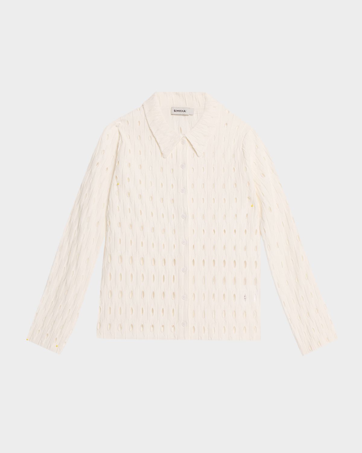 SIMKHAI Ellsworth Open Knit Cardigan