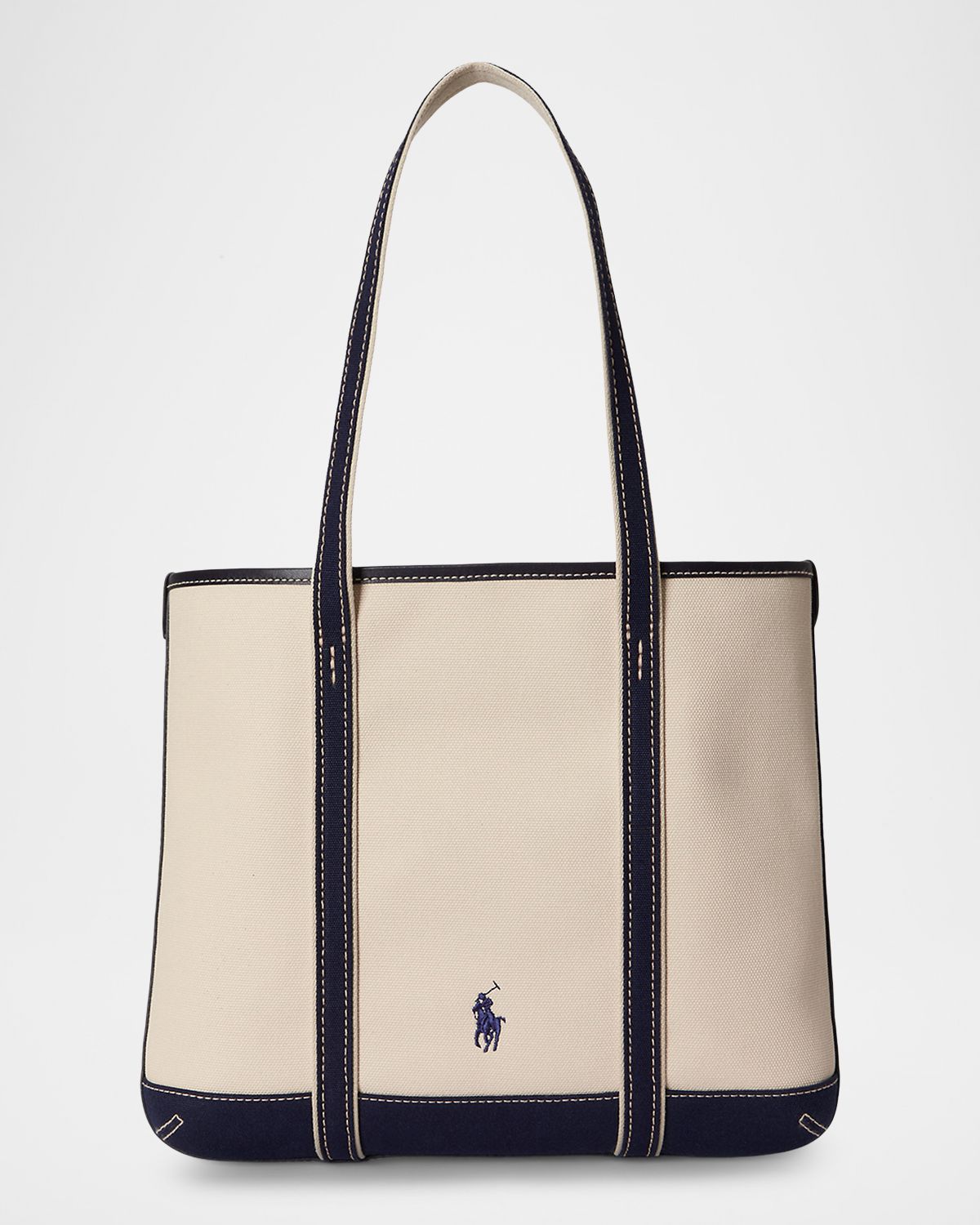 Polo Ralph Lauren Polo Bear Small Canvas Shopper Tote Bag | Thumbnail 2 Polo Ralph Lauren Polo Bear Small Canvas Shopper Tote Bag | Thumbnail 2