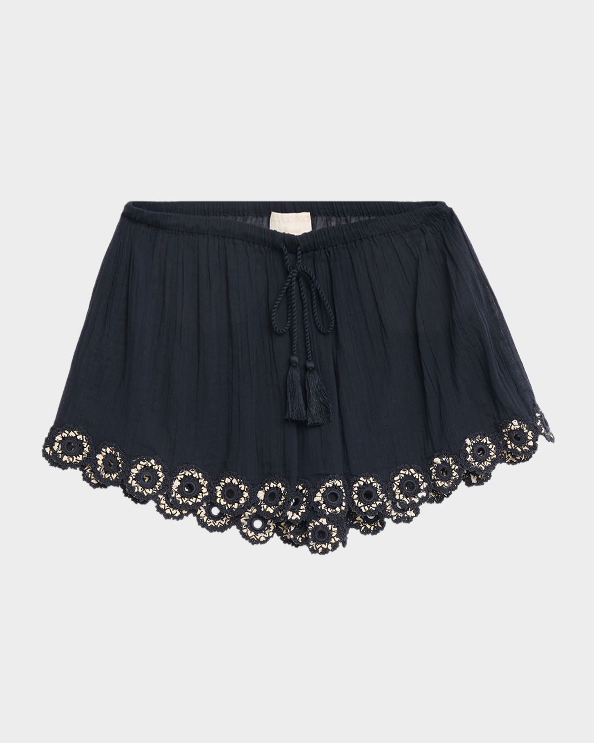 Ulla Johnson Liya Embroidered Gauze Coverup Shorts | Thumbnail 6 Ulla Johnson Liya Embroidered Gauze Coverup Shorts | Thumbnail 6