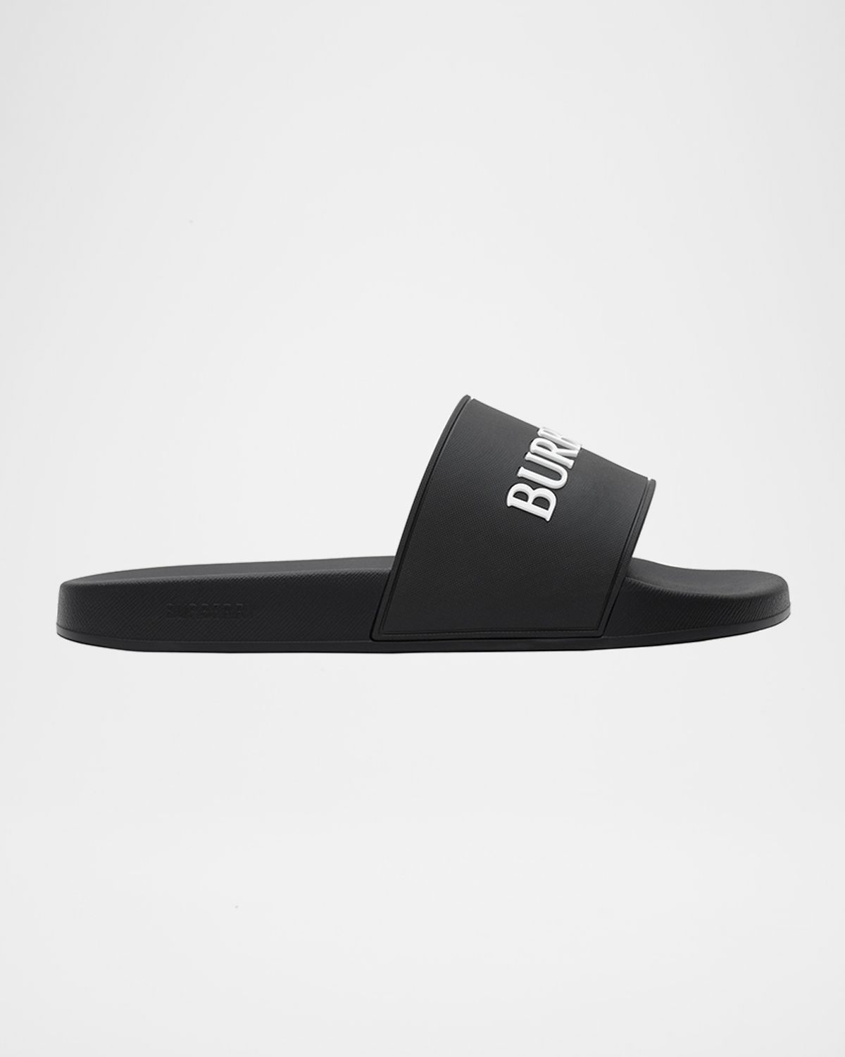Burberry Men 's Logo Contoured-Insole Slide Sandals