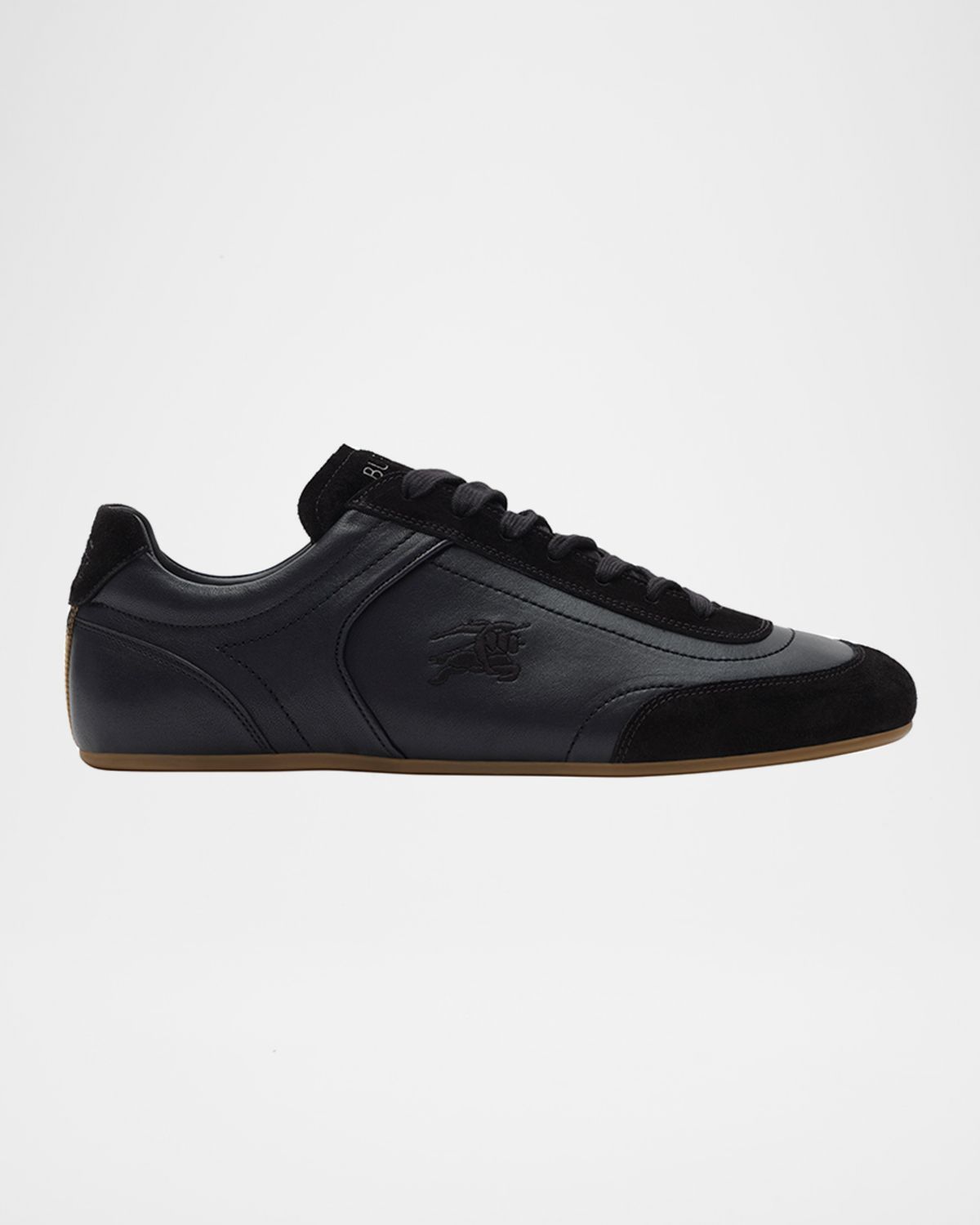 Burberry Men 's Leather and Suede Knight Runner Sneakers