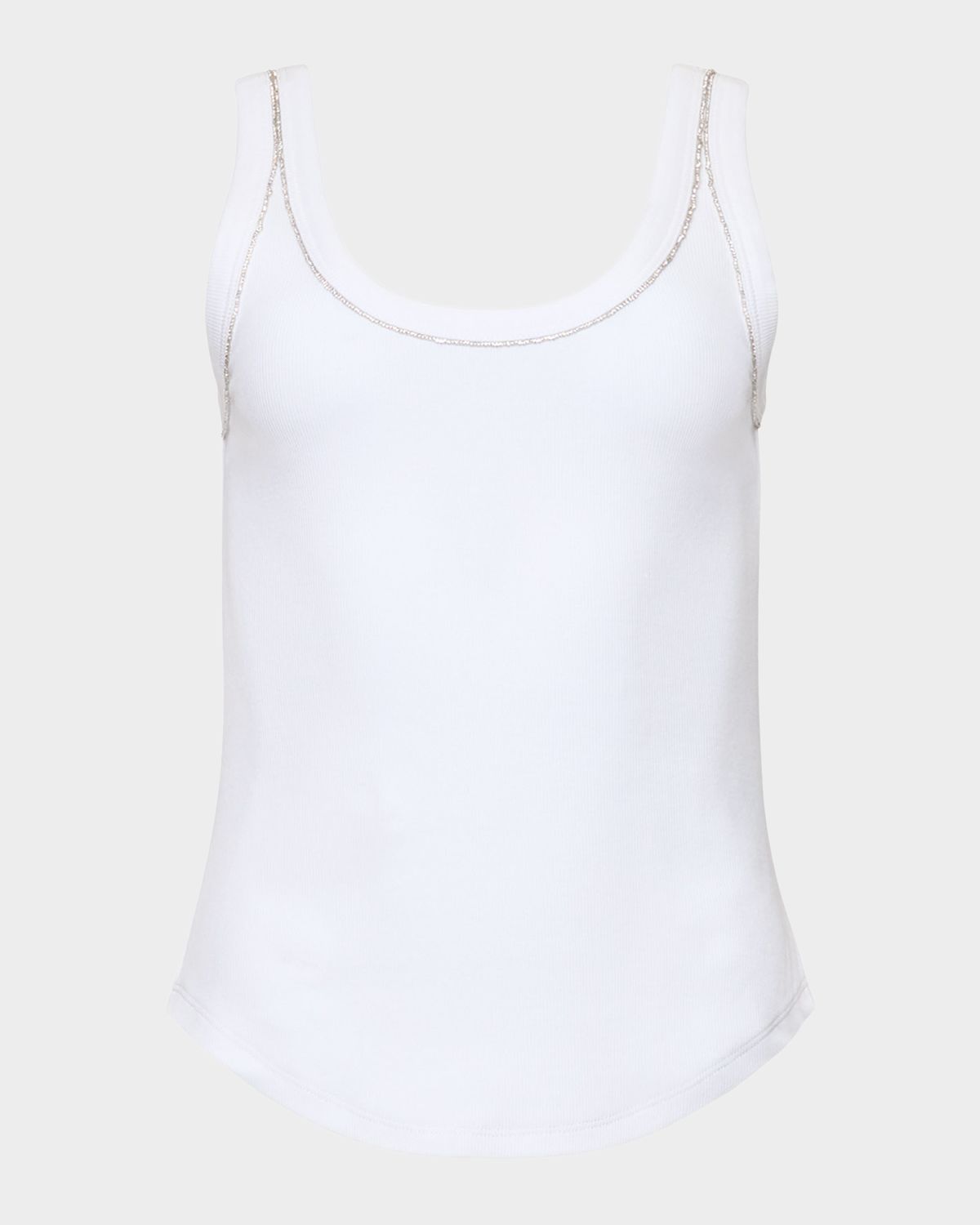 Cinq a Sept Wilma Embellished Stitch Tank Top | Thumbnail 4