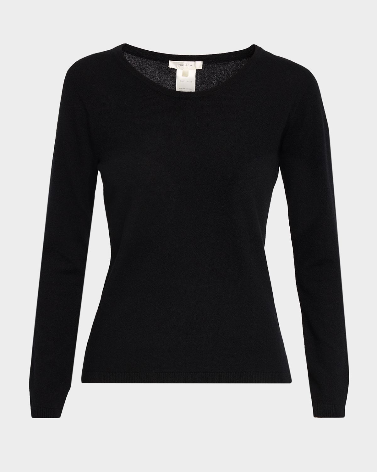 THE ROW Nezana Cashmere Long-Sleeve Top