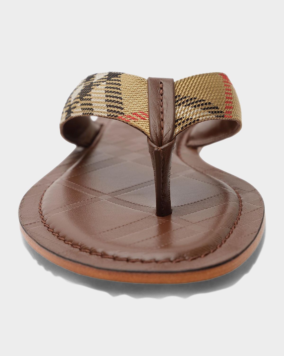 Burberry Pavillon Signature Check Sandals