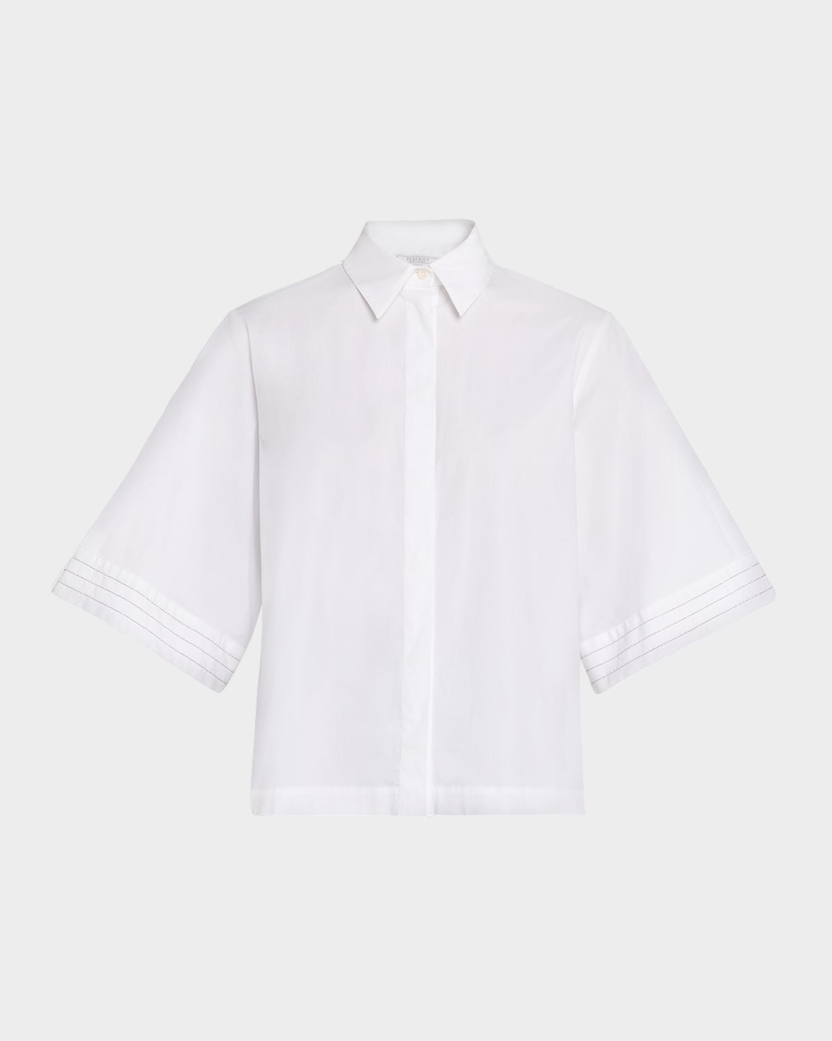 Peserico Solid Linen Button-Down Shirt | Thumbnail 6 Peserico Solid Linen Button-Down Shirt | Thumbnail 6