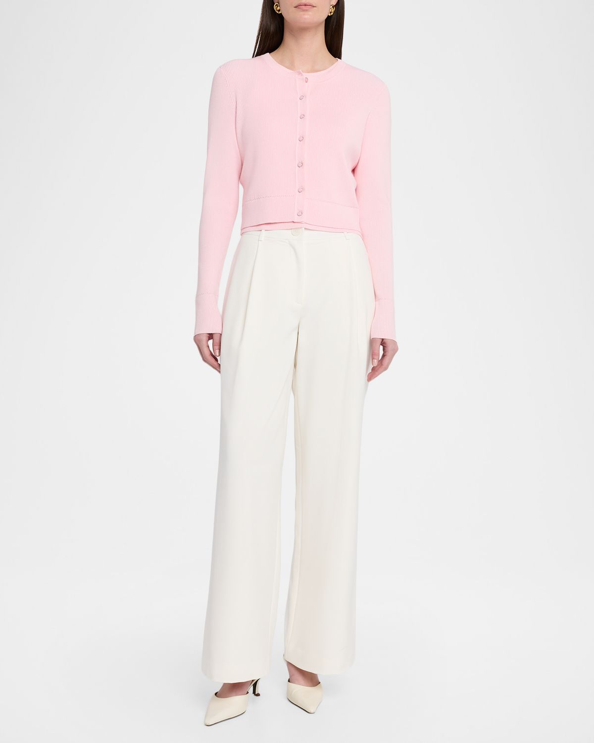 Toccin Zoe Classic Cropped Cardigan