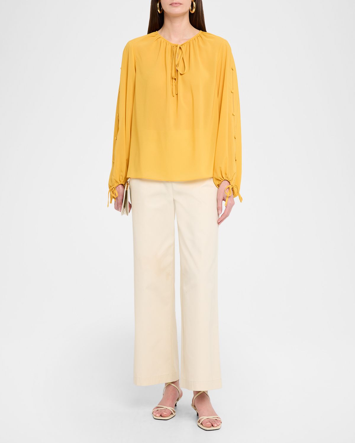 Toccin Nell Straight-Leg Chino Pants