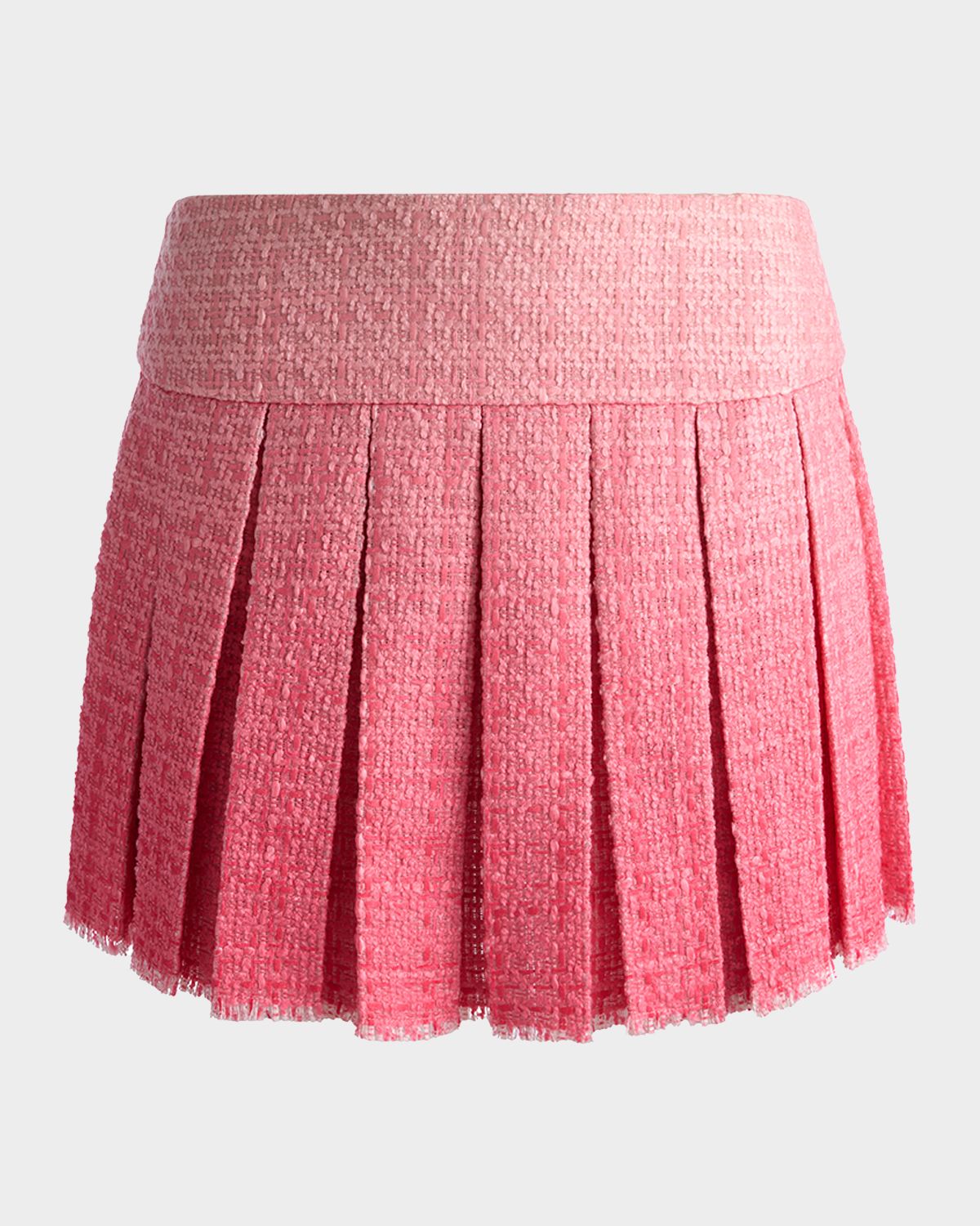 ALICE + OLIVIA Emilie Tweed Mini Skirt