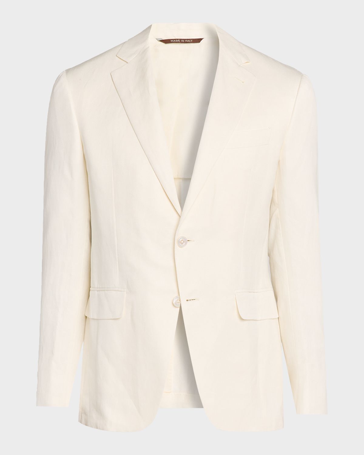 Canali Men 's Kei Linen and Silk Sport Coat