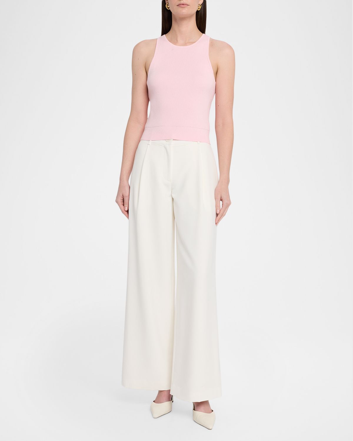 Toccin Avery Ribbed Racerback Tank Top