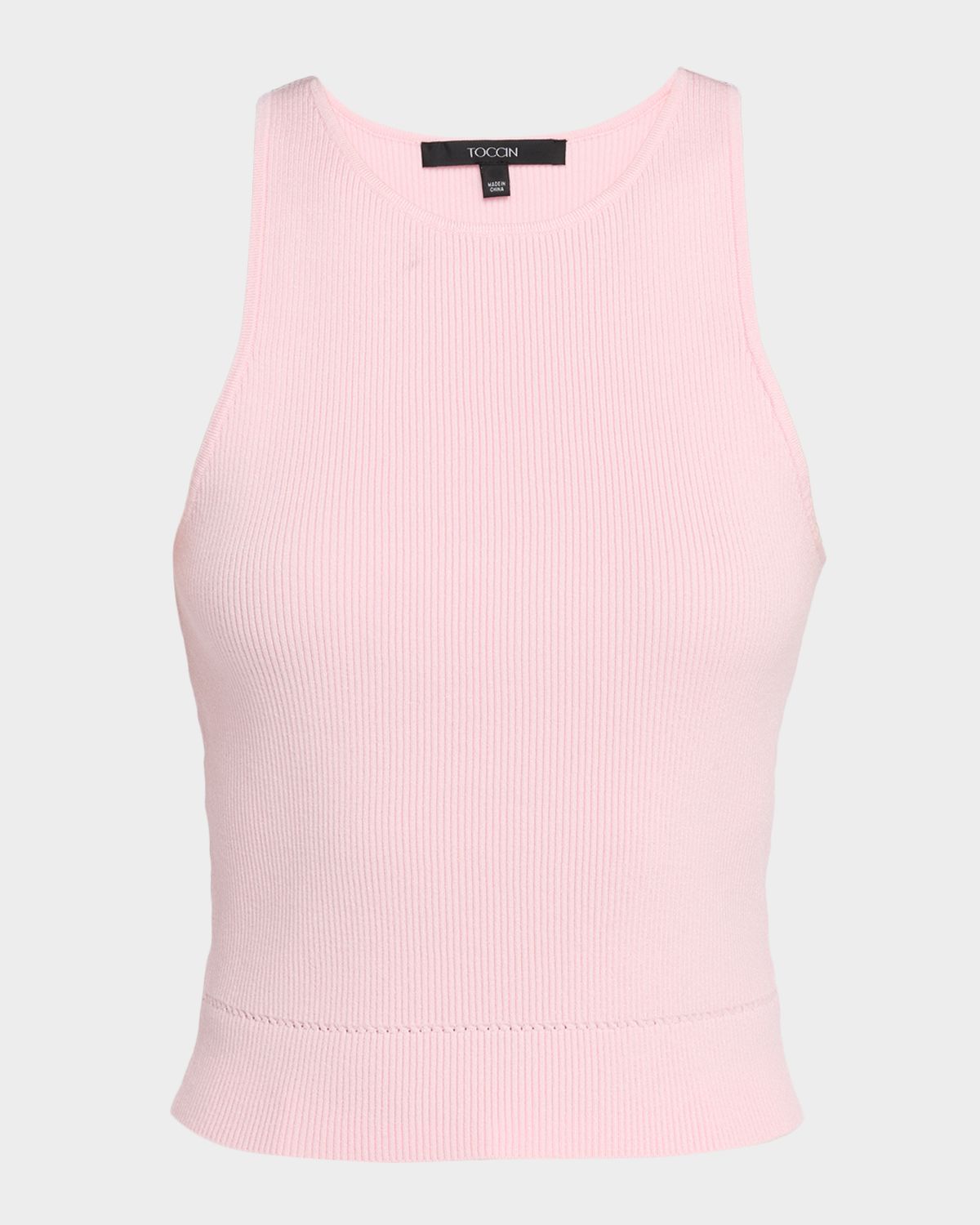 Toccin Avery Ribbed Racerback Tank Top