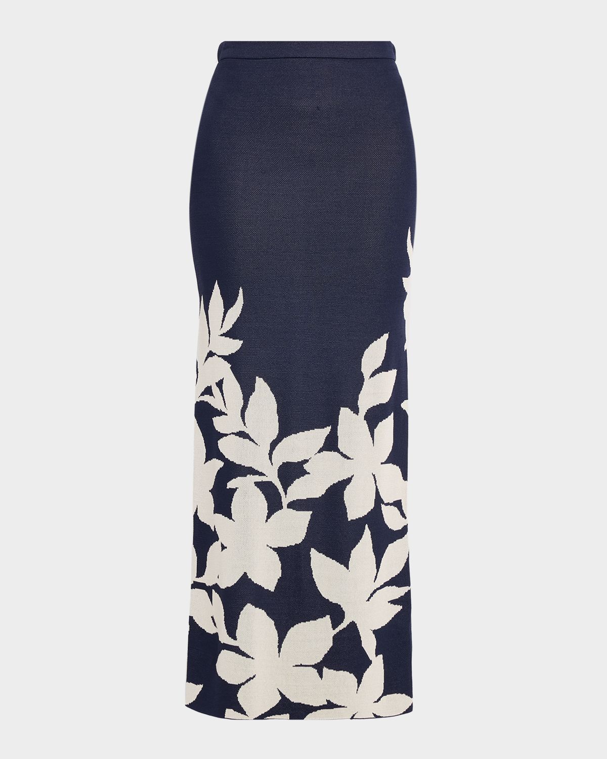 MISA Los Angeles Shae Fitted Floral Maxi Skirt