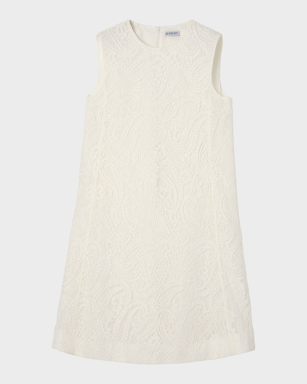 Burberry Elysande Paisley Lace Sleeveless Mini Dress | Thumbnail 4