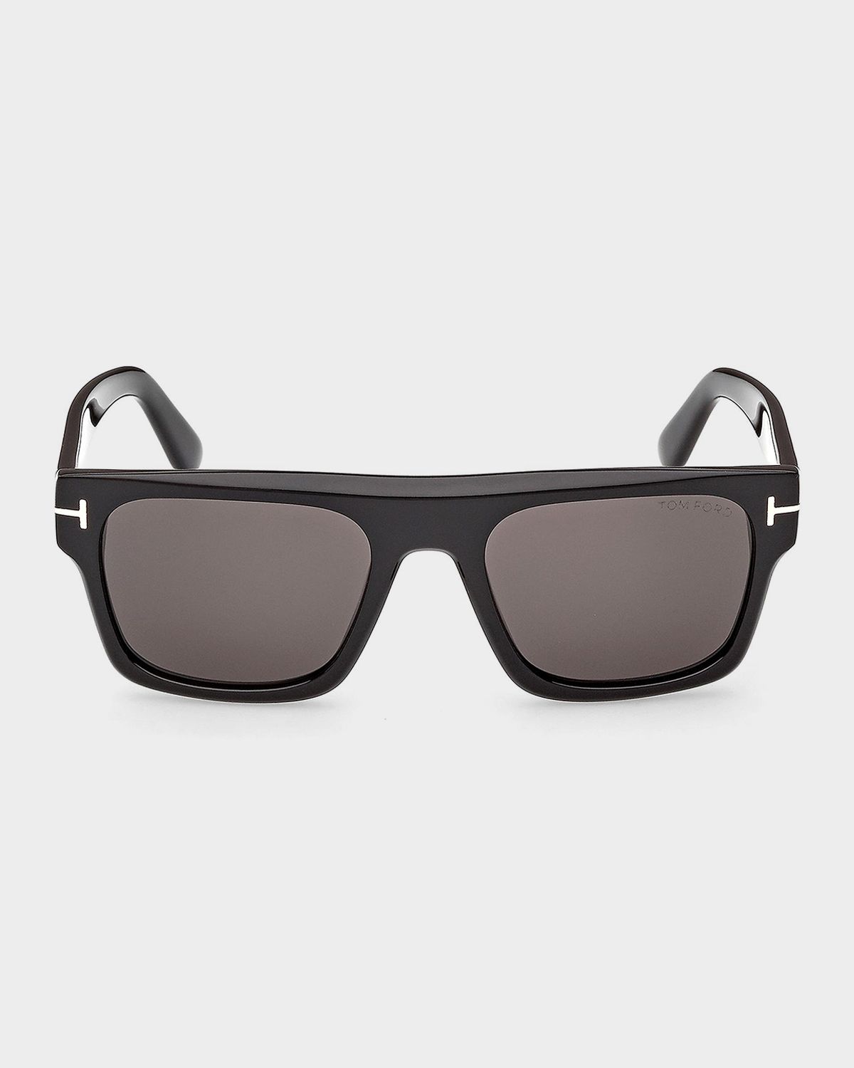 TOM FORD Men's Cyrus 02 53mm Square Acetate Sunglasses