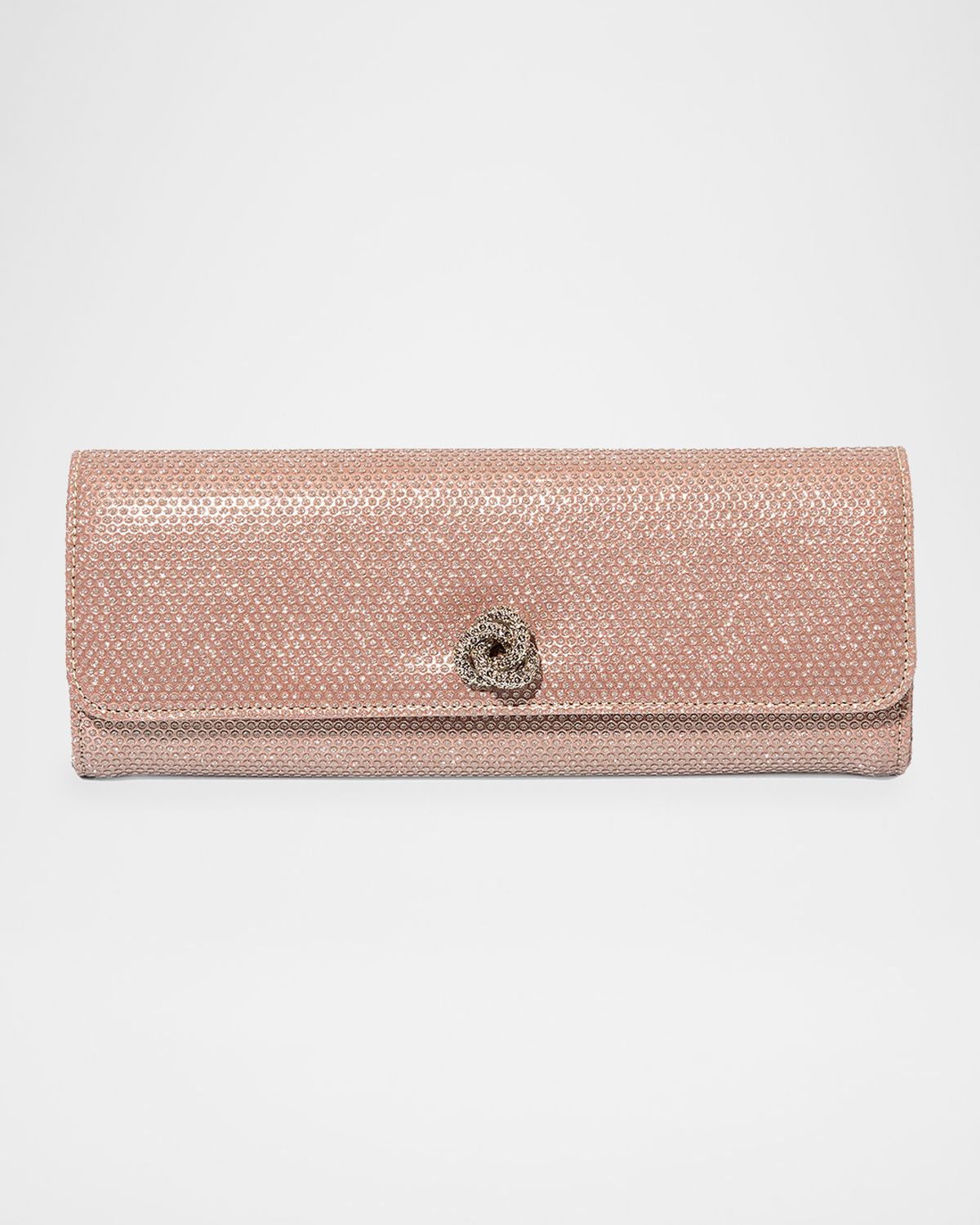 MICHELLE WILHITE Mini Robbie Crystal-Embellished Clutch Bag