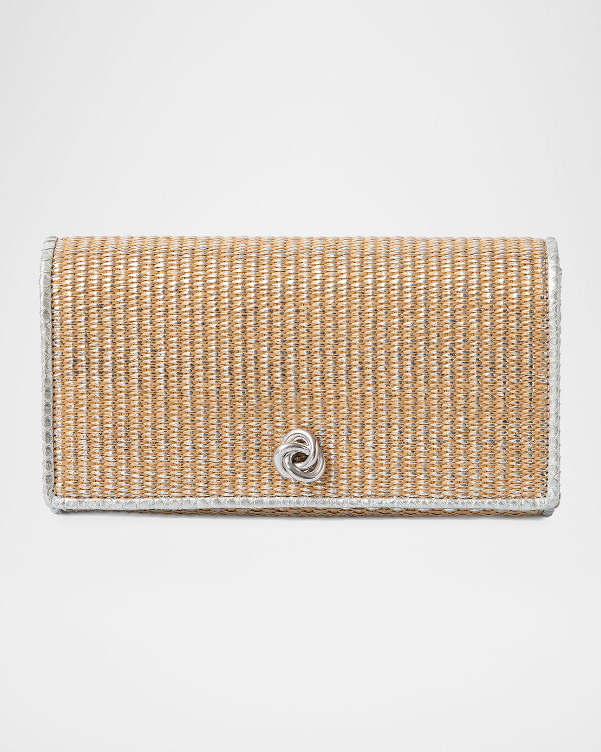 MICHELLE WILHITE Olivia Textured Clutch Bag