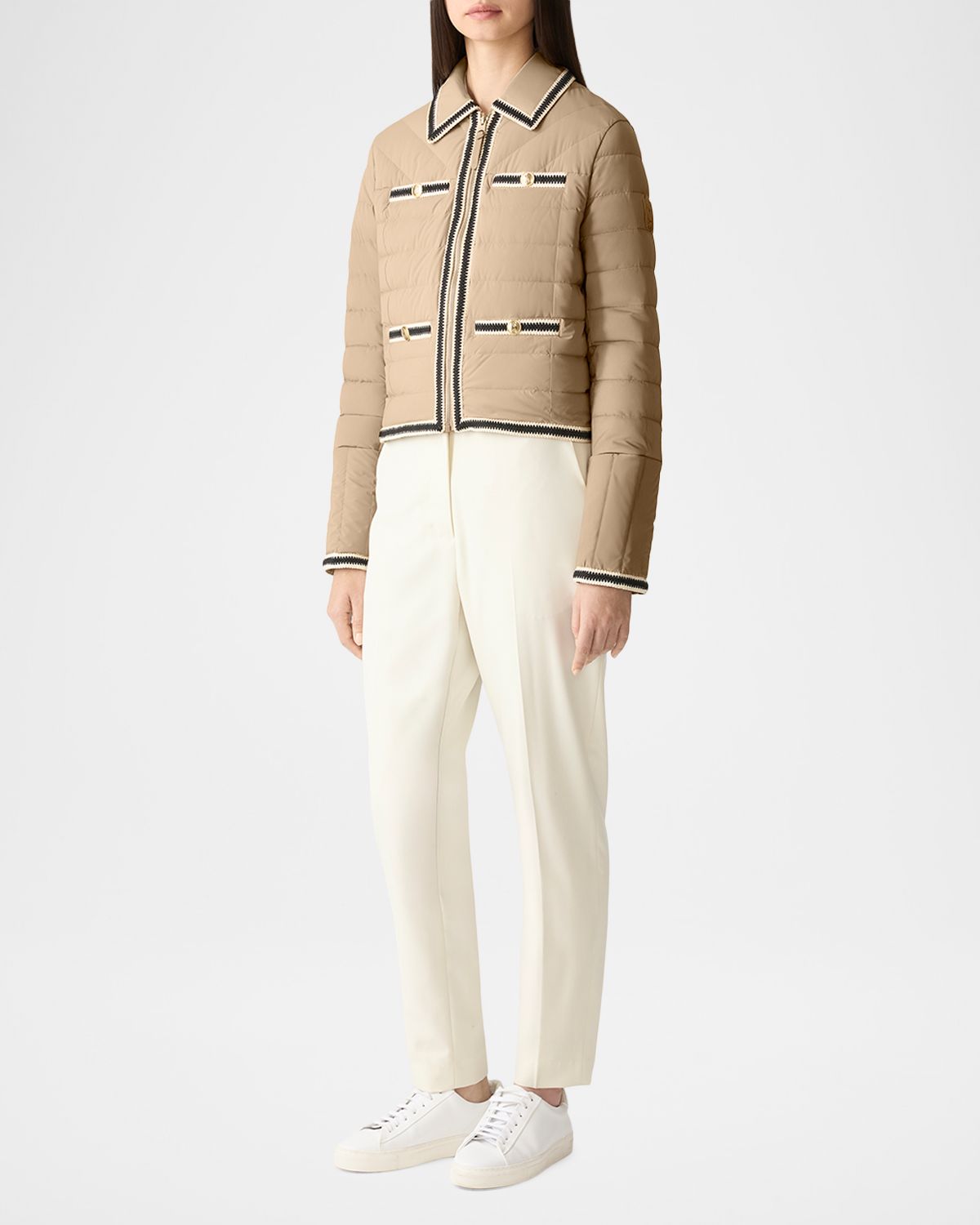 Mackage Petunia Crochet-Trim Down Jacket