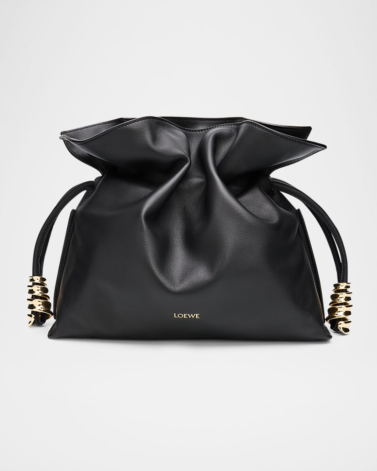 Loewe Flamenco Ruched Clutch Bag in Leather | Thumbnail 6 Loewe Flamenco Ruched Clutch Bag in Leather | Thumbnail 6