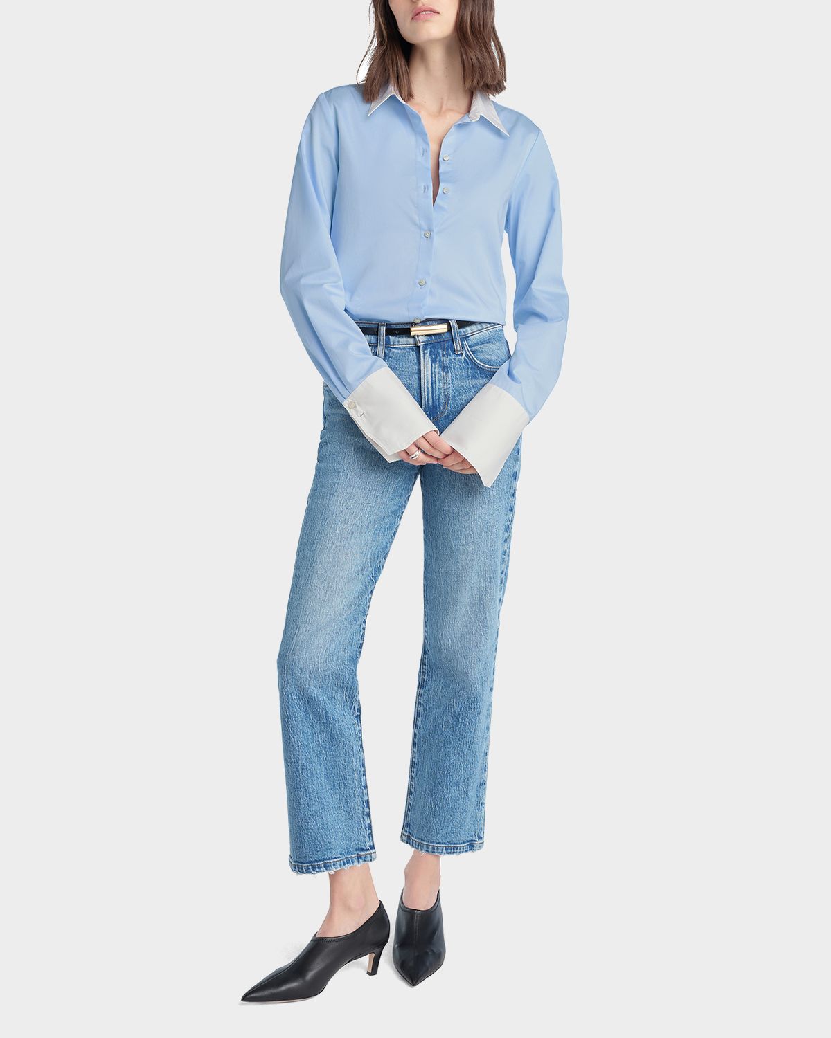 Favorite Daughter The Cuffed Statement Shirt