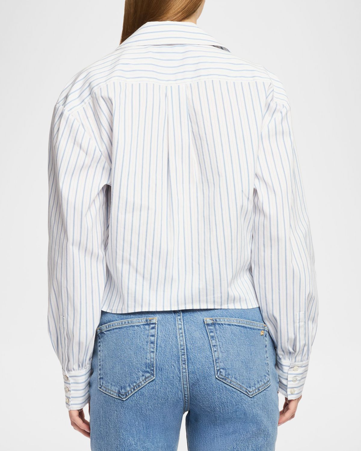 Cinq a Sept Twilight Spark Marianna Rhinestone Tie-Hem Shirt