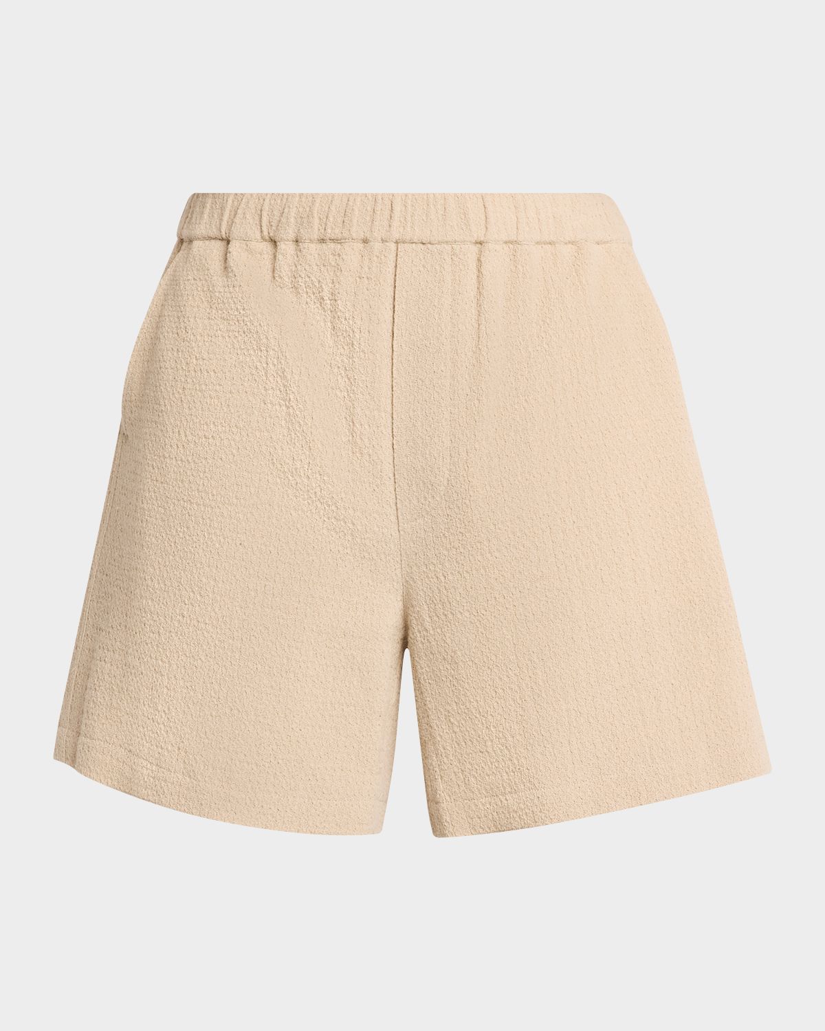 FRAME Men 's Open Weave Textured Pull-On Shorts
