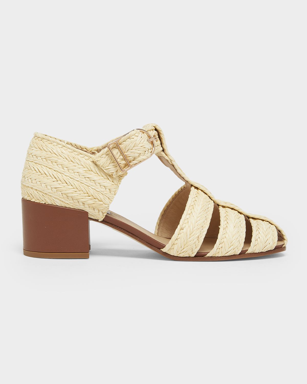 Gabriela Hearst Lyle Raffia Block-Heel Sandals | Thumbnail 7 Gabriela Hearst Lyle Raffia Block-Heel Sandals | Thumbnail 7