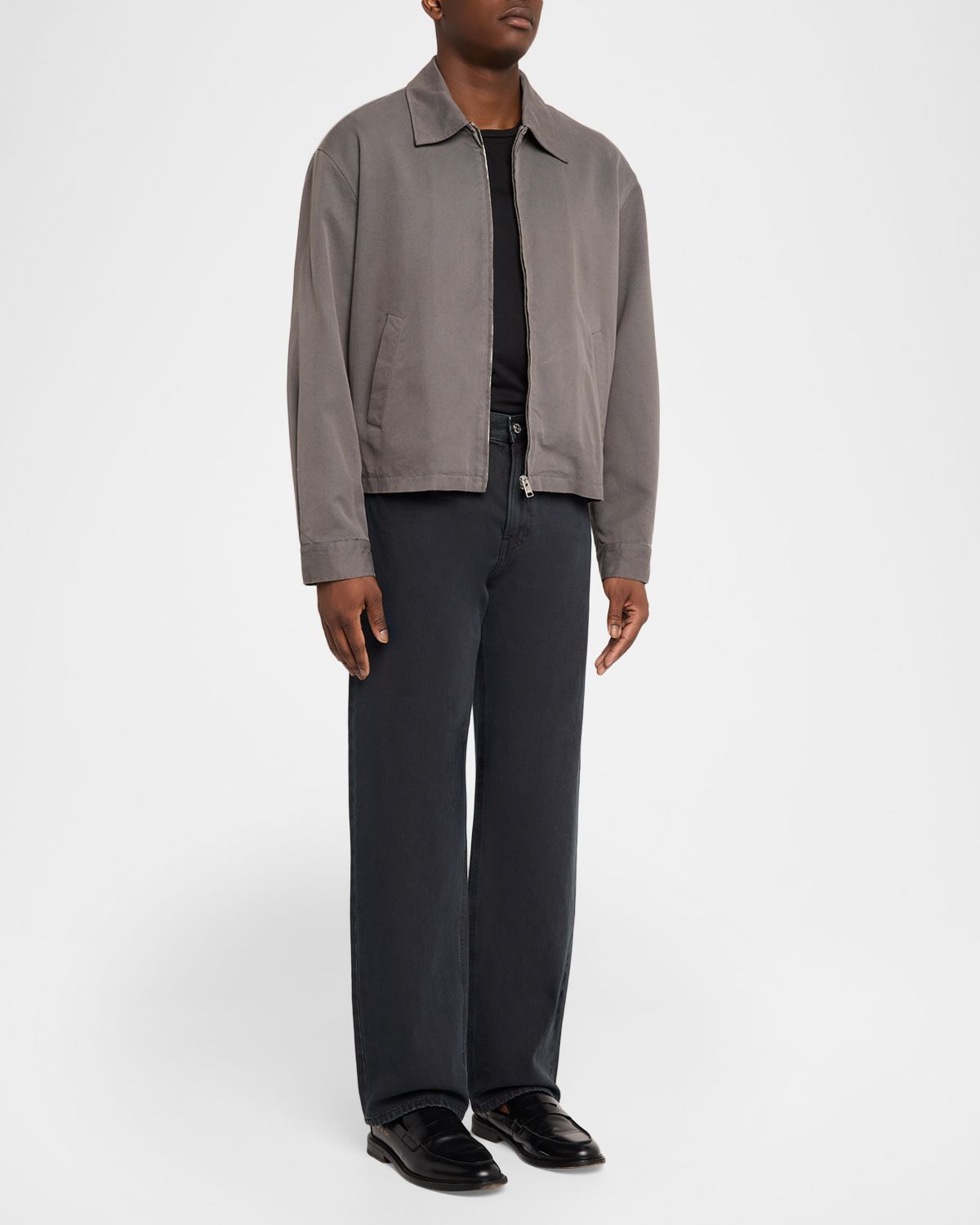 FRAME Men 's Cotton Canvas Trucker Jacket