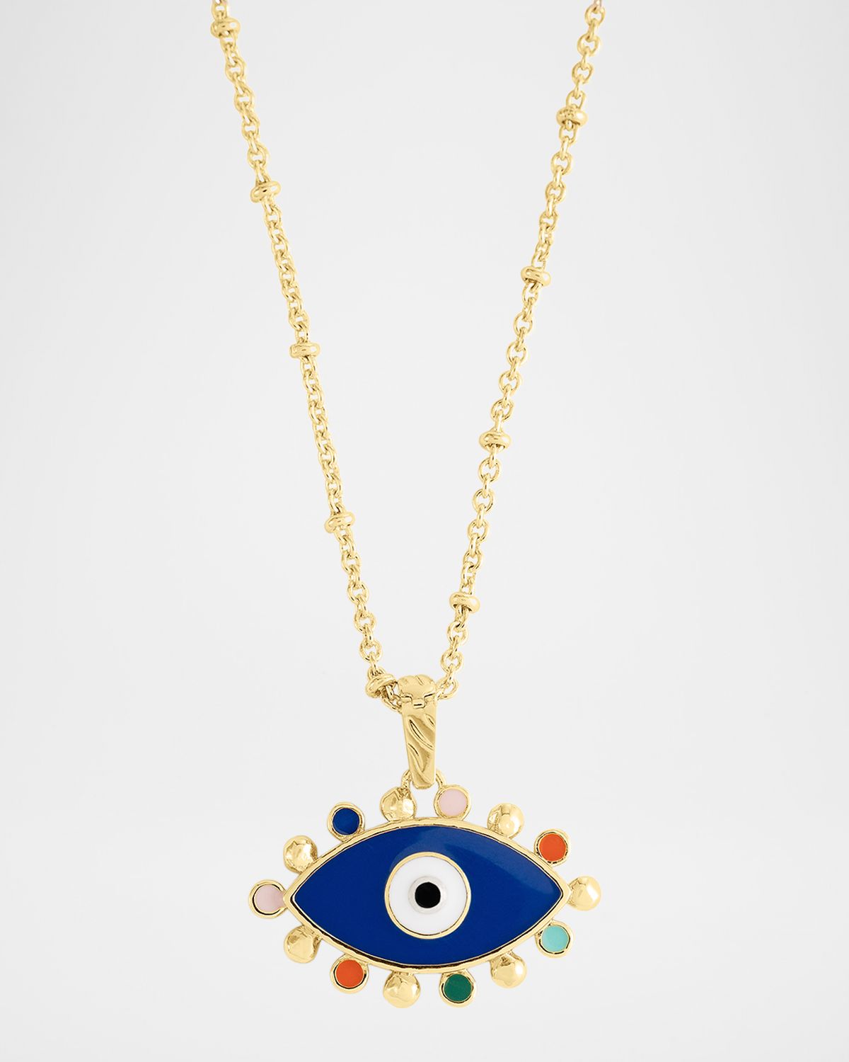 Anabel Aram Jewelry Milos Evil Eye Charm