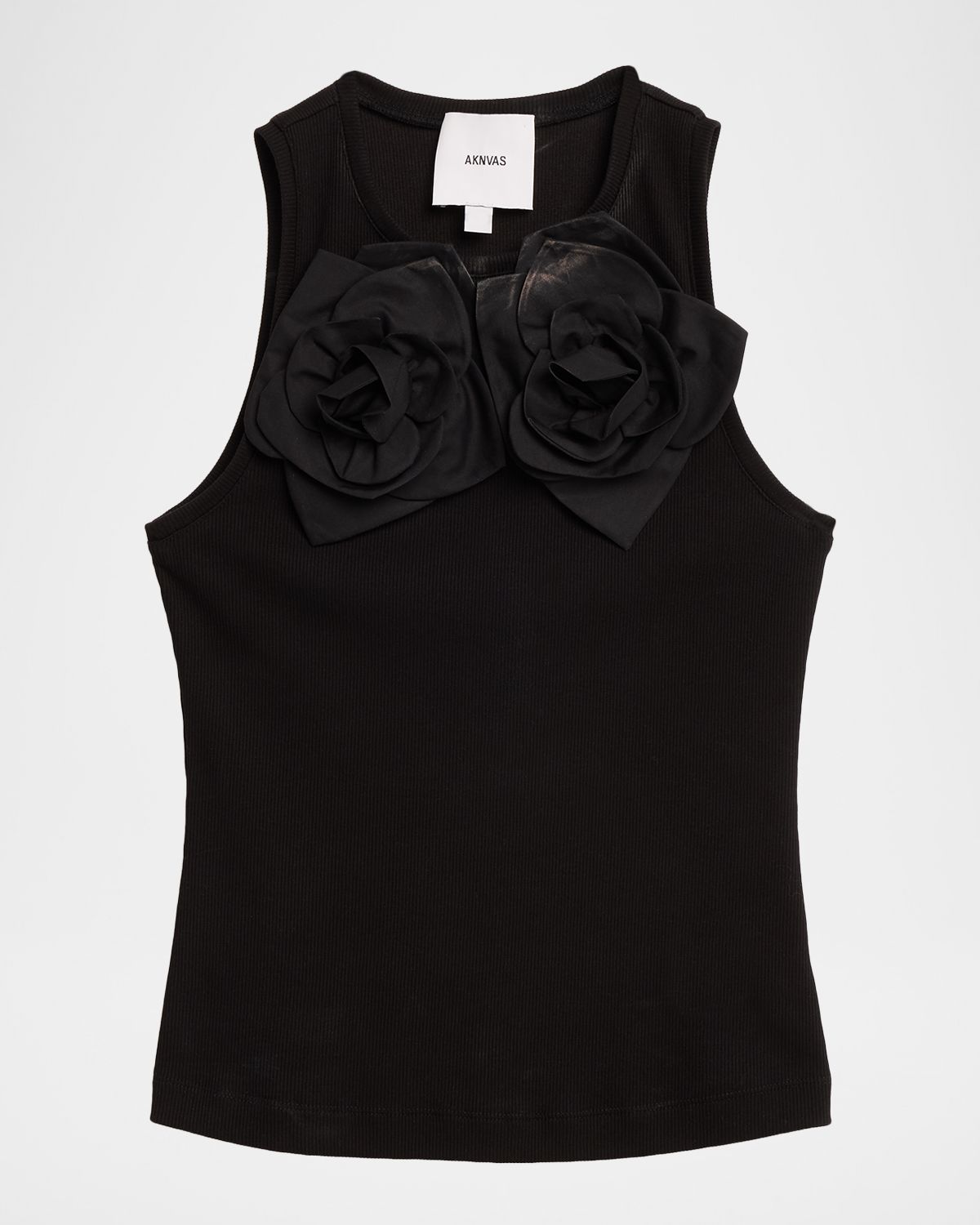 AKNVAS Camille 3D Flower Tank Top