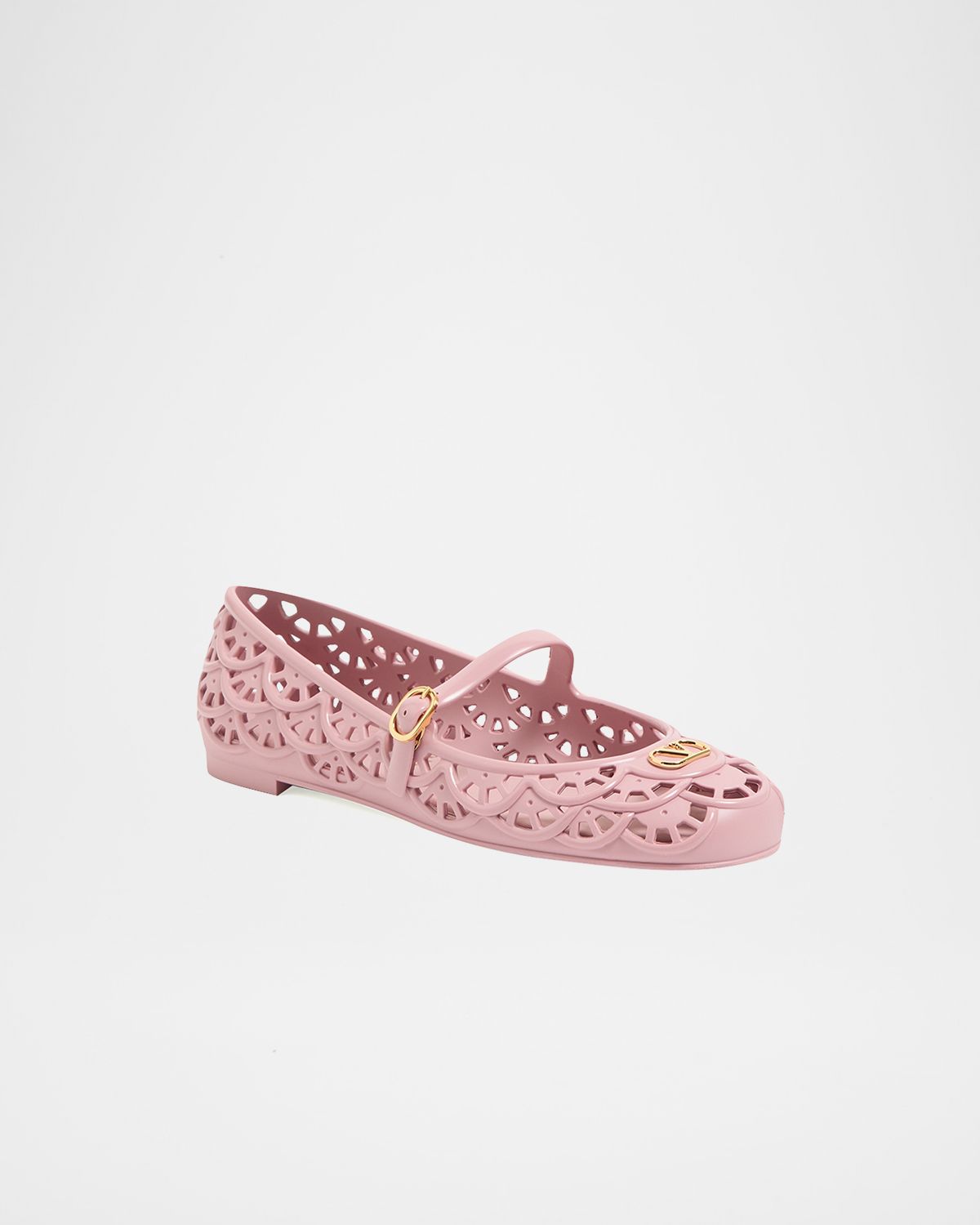 Valentino Garavani 5mm VLogo PVC Ballerina Flats | Thumbnail 7 Valentino Garavani 5mm VLogo PVC Ballerina Flats | Thumbnail 7